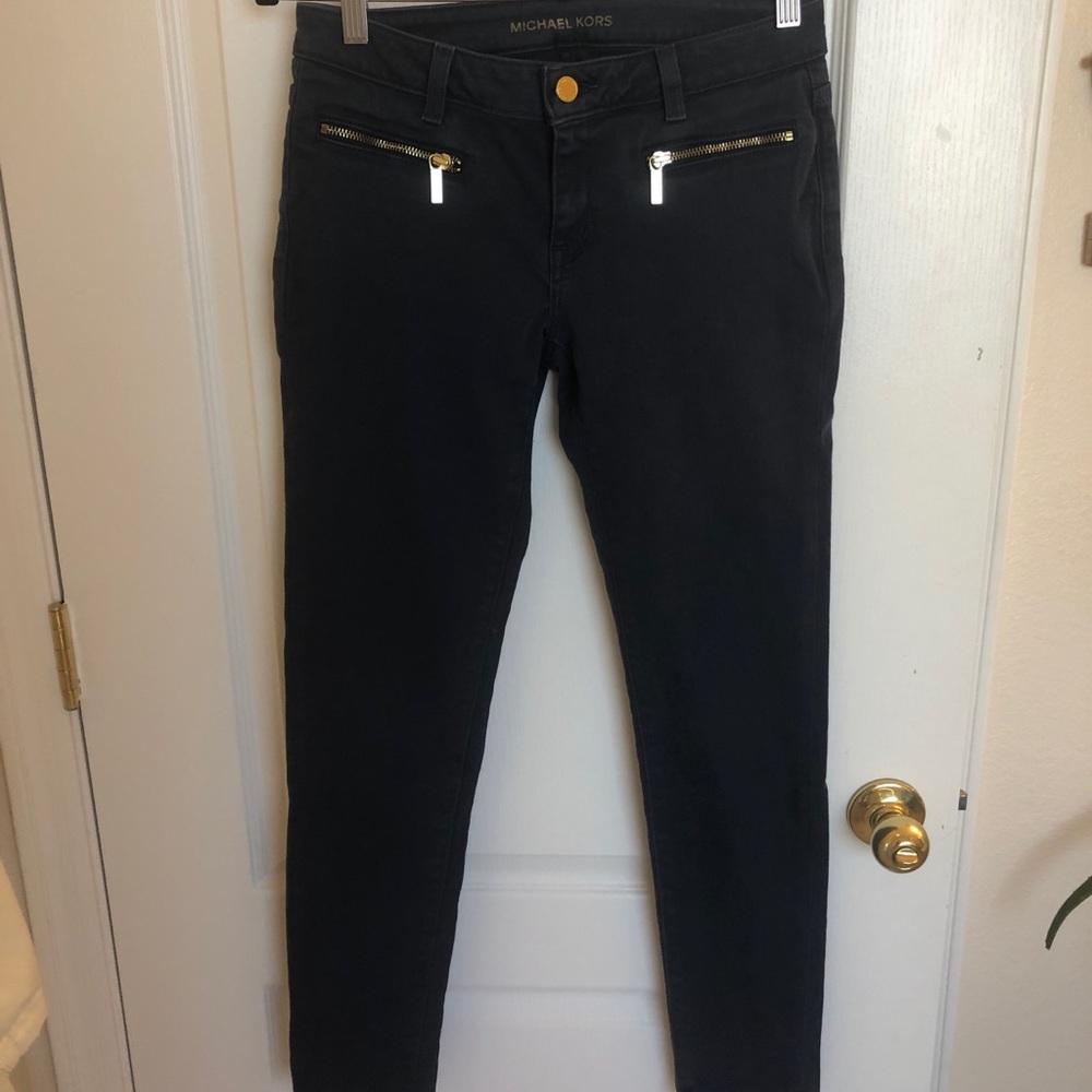 Michael Kors Navy Capri Pants